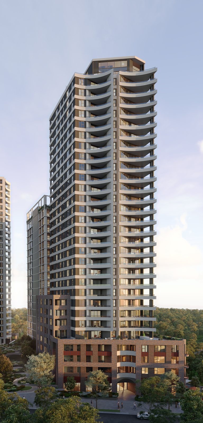 Nova Reve tower, Castle Hill NSW